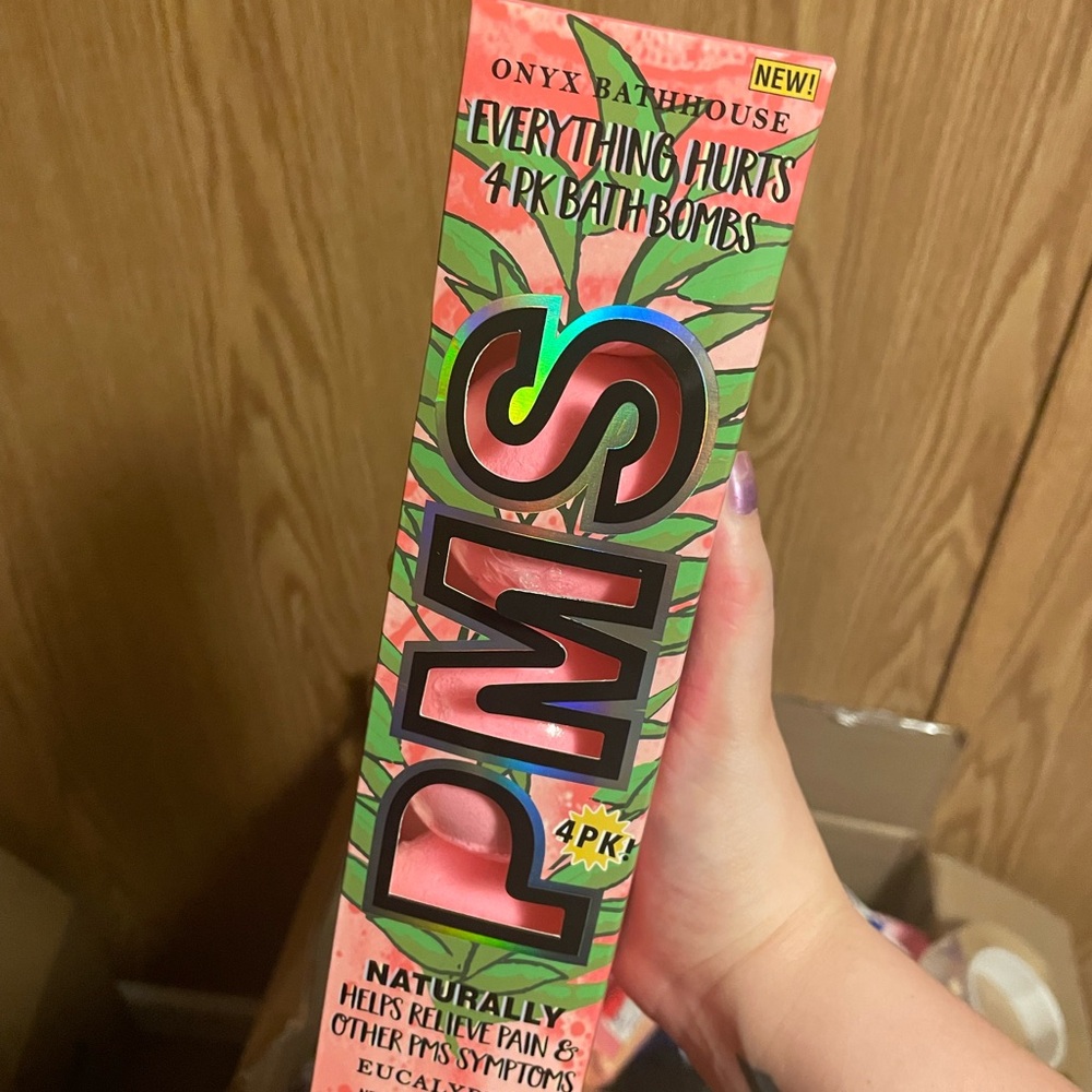 Onyx Bathhouse PMS Bath Bombs